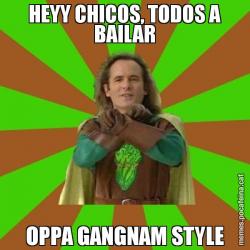 HEYY CHICOS, TODOS A BAILAR OPPA GANGNAM STYLE