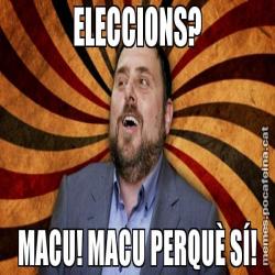 ELECCIONS? MACU! MACU PERQUÈ SÍ!