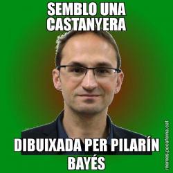 SEMBLO UNA CASTANYERA DIBUIXADA PER PILARÍN BAYÉS