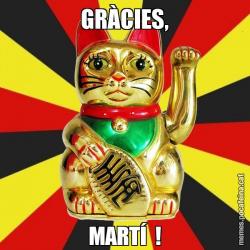 GRÀCIES, MARTÍ  !