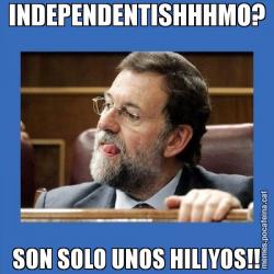 INDEPENDENTISHHHMO? SON SOLO UNOS HILIYOS!!