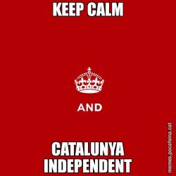 KEEP CALM CATALUNYA INDEPENDENT