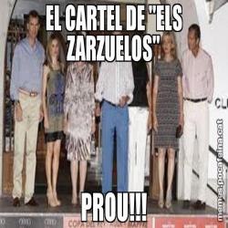 EL CARTEL DE "ELS ZARZUELOS" PROU!!!