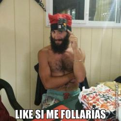 LIKE SI ME FOLLARÍAS