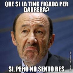 QUE SI LA TINC FICADA PER DARRERA? SI, PERÒ NO SENTO RES