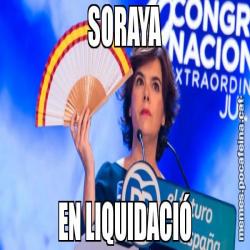 SORAYA EN LIQUIDACIÓ
