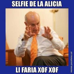 SELFIE DE LA ALICIA LI FARIA XOF XOF