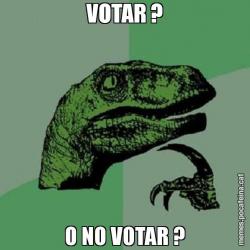VOTAR ? O NO VOTAR ?
