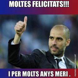 MOLTES FELICITATS!!!  I PER MOLTS ANYS MERI .