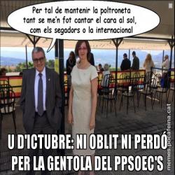 U D'ICTUBRE: NI OBLIT NI PERDÓ PER LA GENTOLA DEL PPSOEC'S