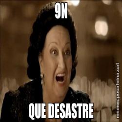 9N QUE DESASTRE