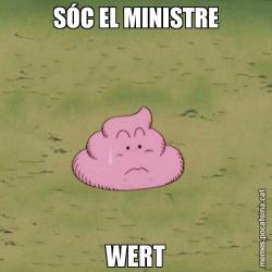 SÓC EL MINISTRE WERT