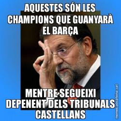 AQUESTES SÓN LES CHAMPIONS QUE GUANYARÀ EL BARÇA MENTRE SEGUEIXI DEPENENT DELS TRIBUNALS CASTELLANS