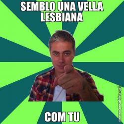 SEMBLO UNA VELLA LESBIANA COM TU