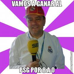 VAMOS A GANAR AL PSG POR 8 A 0