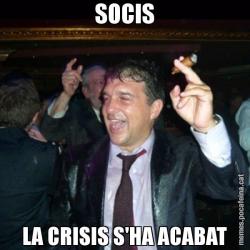 SOCIS LA CRISIS S'HA ACABAT