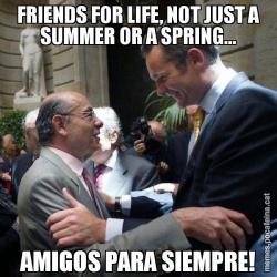 FRIENDS FOR LIFE, NOT JUST A SUMMER OR A SPRING... AMIGOS PARA SIEMPRE!