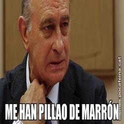 ME HAN PILLAO DE MARRÓN