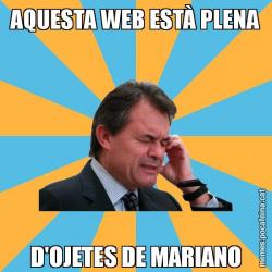 AQUESTA WEB ESTÀ PLENA D'OJETES DE MARIANO