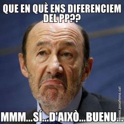QUE EN QUÈ ENS DIFERENCIEM DEL PP?? MMM...SÍ...D'AIXÒ...BUENU...