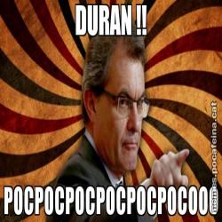 DURAN !! POCPOCPOCPOCPOCPOCOOO