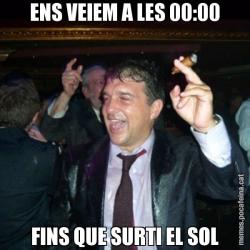 ENS VEIEM A LES 00:00 FINS QUE SURTI EL SOL