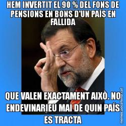 HEM INVERTIT EL 90 % DEL FONS DE PENSIONS EN BONS D'UN PAÍS EN FALLIDA QUE VALEN EXACTAMENT AIXÒ. NO ENDEVINARIEU MAI DE QUIN PAÍS ES TRACTA