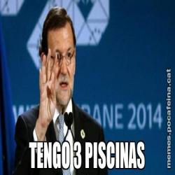 TENGO 3 PISCINAS