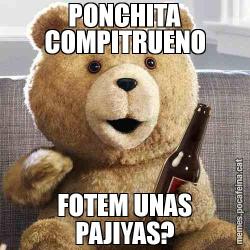 PONCHITA COMPITRUENO FOTEM UNAS PAJIYAS?