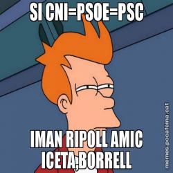 SI CNI=PSOE=PSC IMAN RIPOLL AMIC ICETA,BORRELL