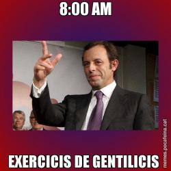 8:00 AM EXERCICIS DE GENTILICIS