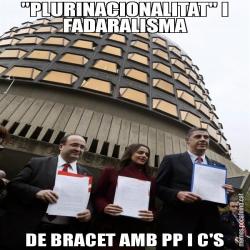 "PLURINACIONALITAT" I FADARALISMA DE BRACET AMB PP I C'S
