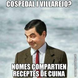 COSPEDAL I VILLAREJO? NOMES COMPARTIEN RECEPTES DE CUINA