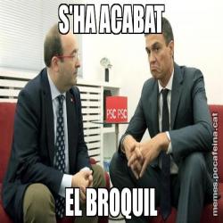 S'HA ACABAT EL BROQUIL