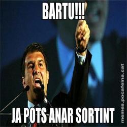 BARTU!!! JA POTS ANAR SORTINT