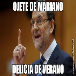 OJETE DE MARIANO DELICIA DE VERANO