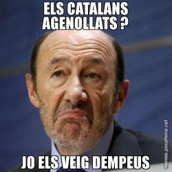 ELS CATALANS AGENOLLATS ? JO ELS VEIG DEMPEUS
