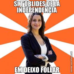 SI T'OBLIDES DE LA INDEPENDENCIA EM DEIXO FOLLAR