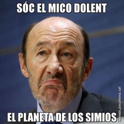 SÓC EL MICO DOLENT EL PLANETA DE LOS SIMIOS