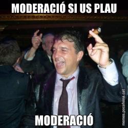MODERACIÓ SI US PLAU MODERACIÓ