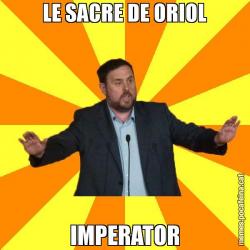 LE SACRE DE ORIOL IMPERATOR