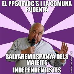 EL PPSOEVOC'S I LA COMUNA PUDENTA SALVAREM ESPANYA DELS MALEÏTS INDEPENDENTISTES