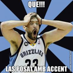 QUE!!! LAS POSAT AMB ACCENT