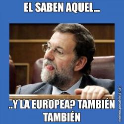 EL SABEN AQUEL... ..Y LA EUROPEA? TAMBIÉN TAMBIÉN