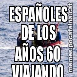ESPAÑOLES DE LOS AÑOS 60 VIAJANDO A ALEMANIA EN PRIMERA CLASE