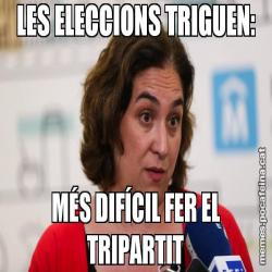 LES ELECCIONS TRIGUEN: MÉS DIFÍCIL FER EL TRIPARTIT