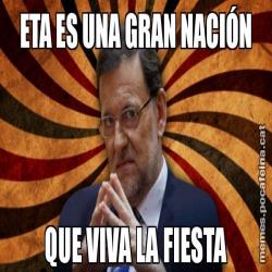 ETA ES UNA GRAN NACIÓN QUE VIVA LA FIESTA