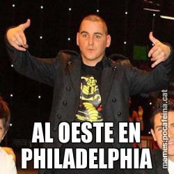 AL OESTE EN PHILADELPHIA