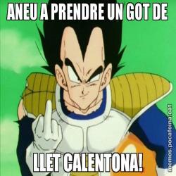 ANEU A PRENDRE UN GOT DE LLET CALENTONA!