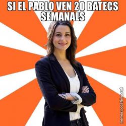 SI EL PABLO VEN 20 BATECS SEMANALS